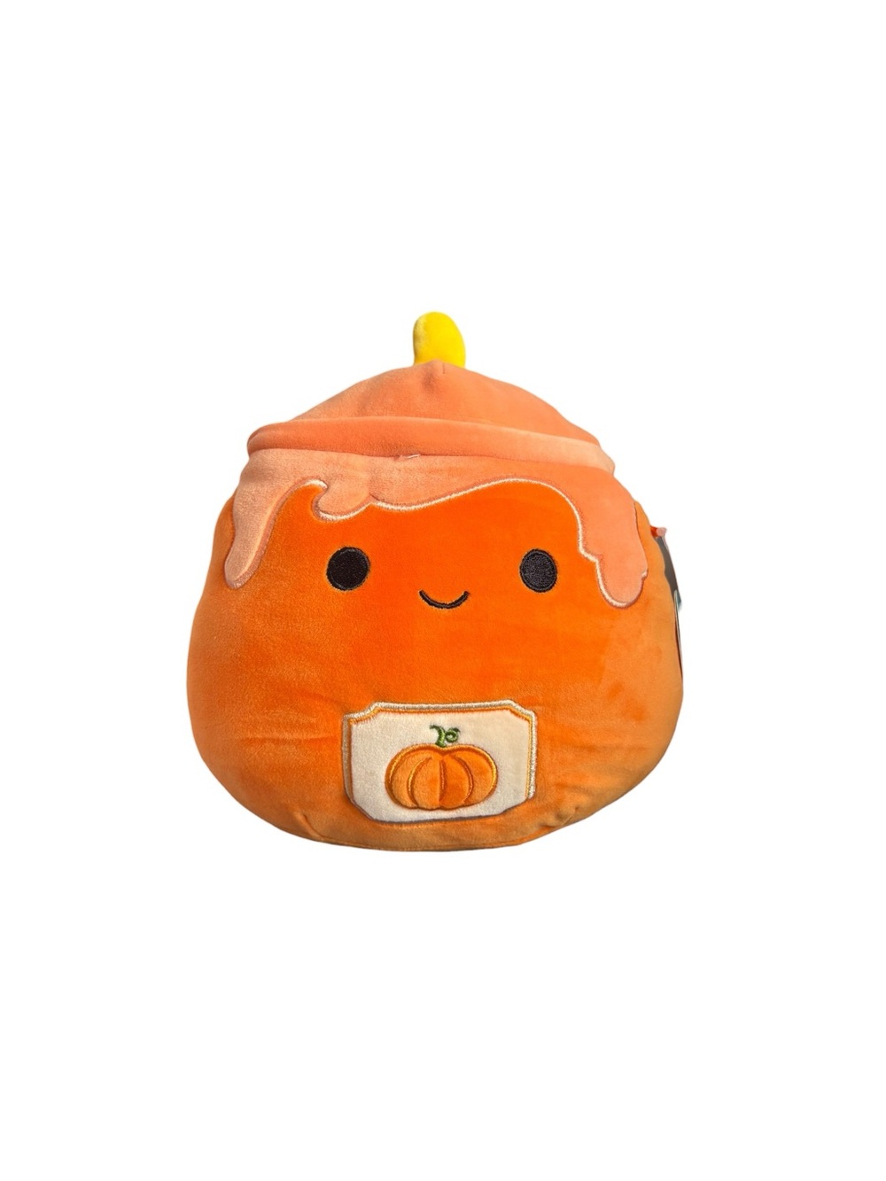 Squishmallows Misha Pumpkin Candle Plush 10” NWT Halloween Fall 2024
